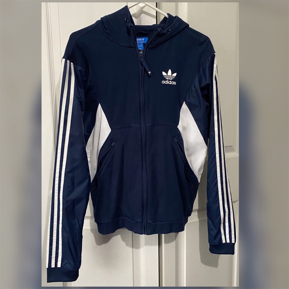 Navy Blue Adidas Jacket